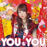 芹澤優「YOU＆YOU」CD盤ジャケット