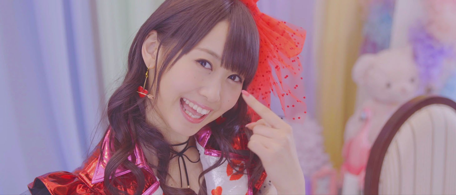 芹澤優「Voice for YOU!」ミュージックビデオのワンシーン。
