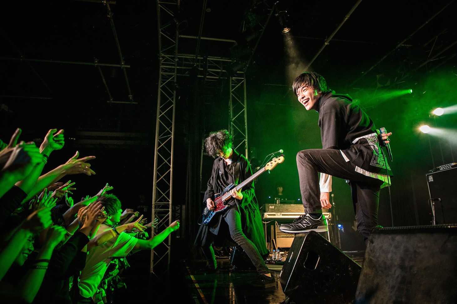 PENGUIN RESEARCH「Penguin Go a Road 2017～Penguin Fight Club～」東京・新宿BLAZE公演の様子。（Photo by yoneyama saburo）