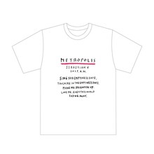 SEBASTIAN X「メトロポリス」に付属するTシャツ。