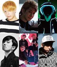 中田ヤスタカ、小室哲哉、RAM RIDER、TeddyLoid、ラッパ我リヤ、内田聡一郎。