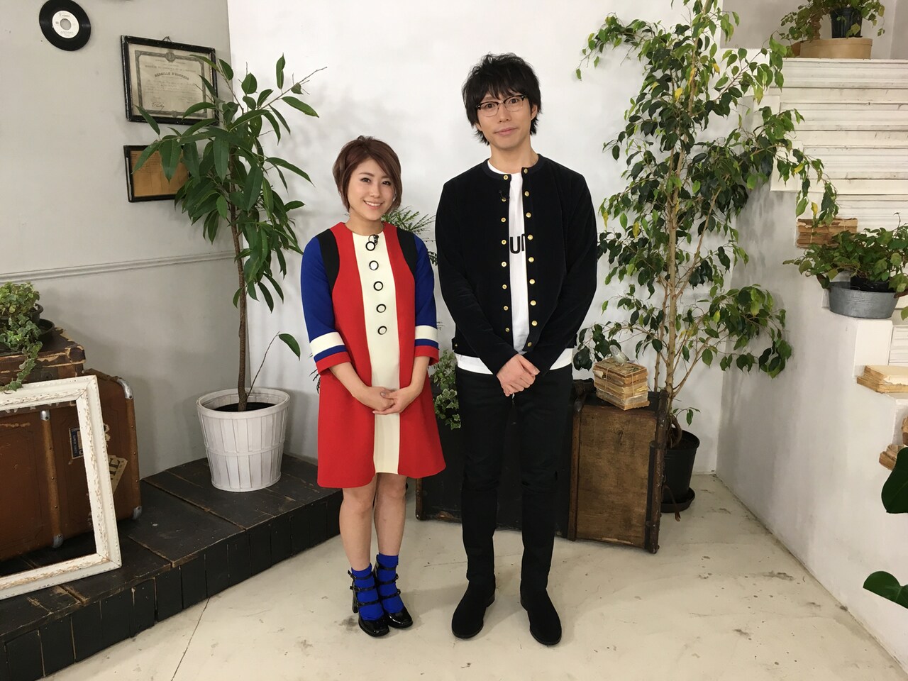 左からIMALU、高橋優。