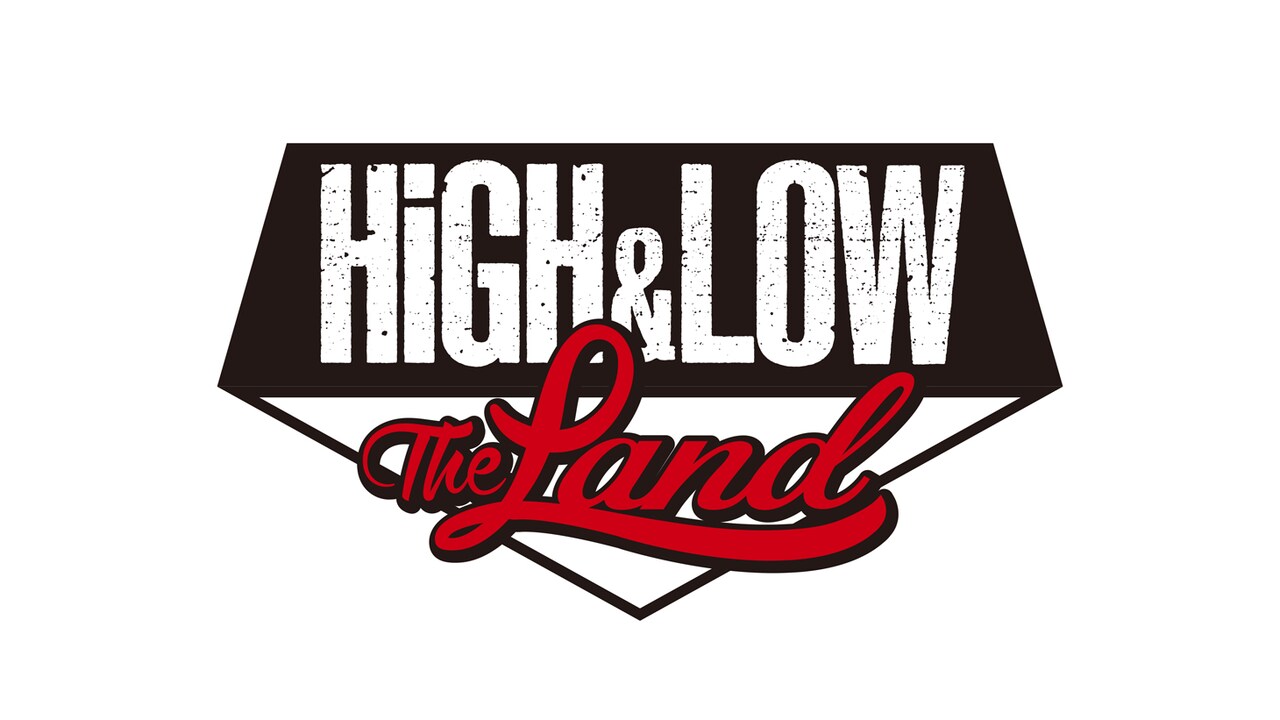 「HiGH&LOW THE LAND」ロゴ