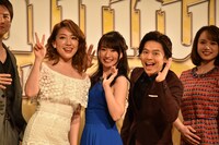 ミュージカル「ビューティフル」制作発表記者会見より。