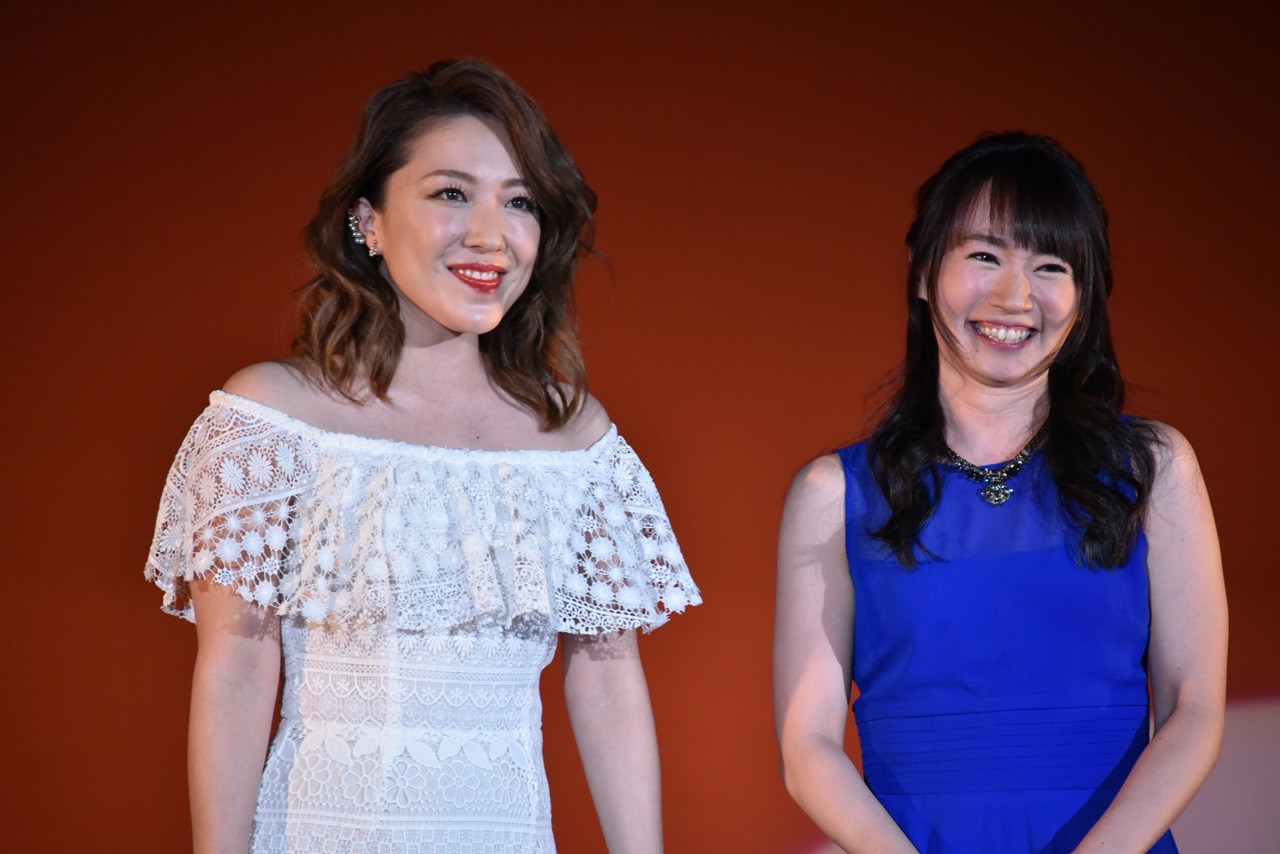 ミュージカル「ビューティフル」制作発表記者会見より。
