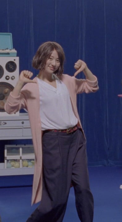 “ボク運ダンス”を踊る木村文乃。(c)日本テレビ