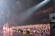 ももいろクローバーZのライブの様子。