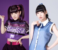 左から星野にぁ、藤咲彩音。