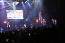 湘南乃風「AbemaTV 1st ANNIVERSARY LIVE」の様子。（撮影：佐藤友昭） (c)AbemaTV 1st ANNIVERSARY LIVE