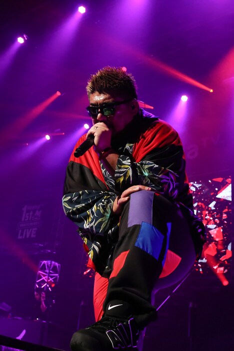 RED RICE（撮影：佐藤友昭） (c)AbemaTV 1st ANNIVERSARY LIVE