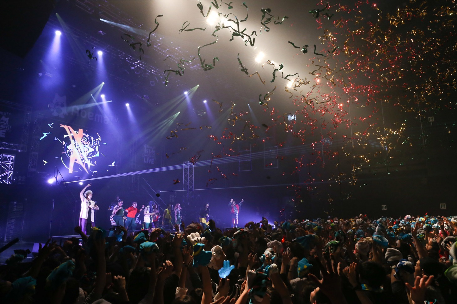 湘南乃風「AbemaTV 1st ANNIVERSARY LIVE」の様子。（撮影：佐藤友昭） (c)AbemaTV 1st ANNIVERSARY LIVE