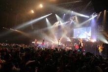 湘南乃風「AbemaTV 1st ANNIVERSARY LIVE」の様子。（撮影：佐藤友昭） (c)AbemaTV 1st ANNIVERSARY LIVE