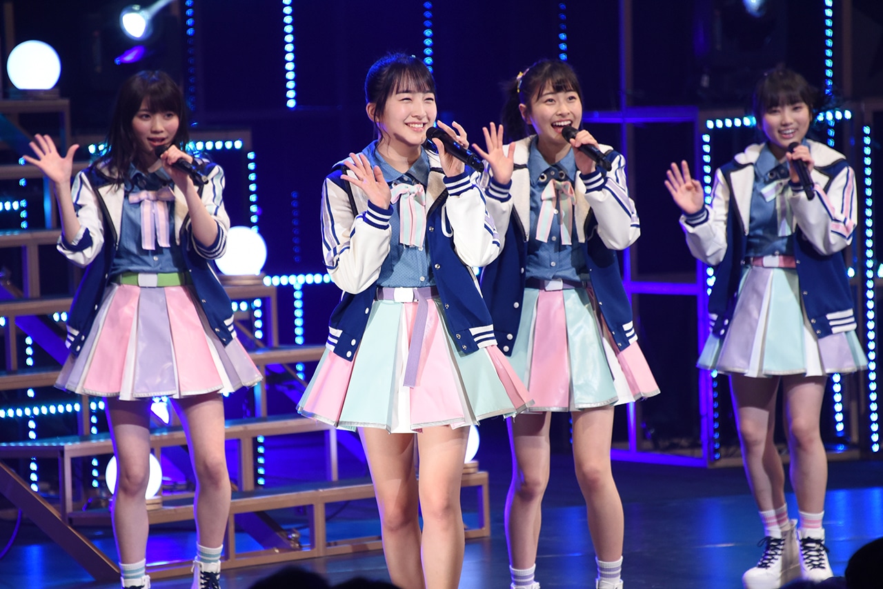 HKT48「HKT48 春の関東ツアー2017～本気のアイドルを見せてやる～」東京・NHKホール公演の様子。
