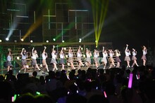 HKT48「HKT48 春の関東ツアー2017～本気のアイドルを見せてやる～」東京・NHKホール公演の様子。