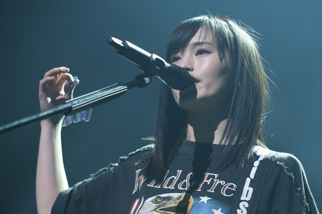 山本彩 （撮影：佐藤友昭）(c)AbemaTV 1st ANNIVERSARY LIVE