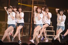 HKT48「HKT48 春の関東ツアー2017～本気のアイドルを見せてやる～」東京・NHKホール公演の様子。