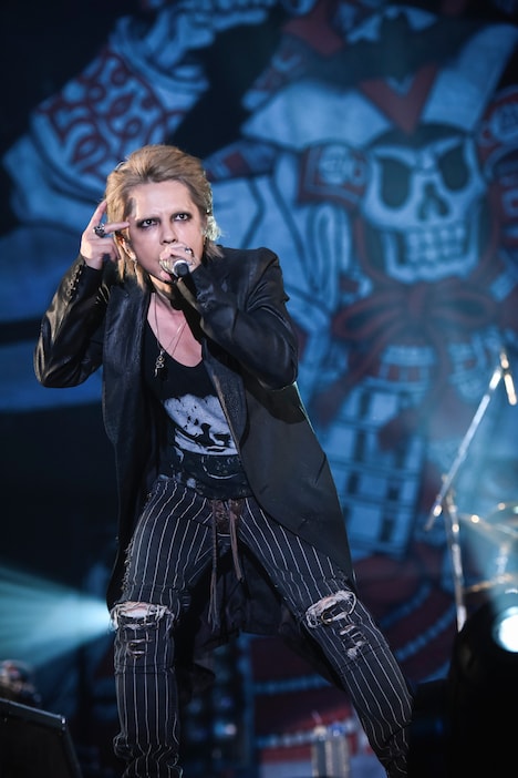 HYDE（Vo / VAMPS）（撮影：釘野孝宏）