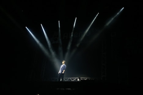 三浦大知「AbemaTV 1st ANNIVERSARY LIVE」の様子。（撮影：佐藤友昭）