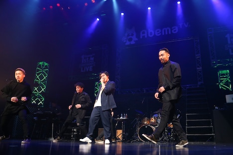 三浦大知「AbemaTV 1st ANNIVERSARY LIVE」の様子。（撮影：佐藤友昭）