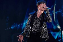 D-LITE「D-LITE JAPAN DOME TOUR 2017 ～D-Day～」4月15日公演の様子。