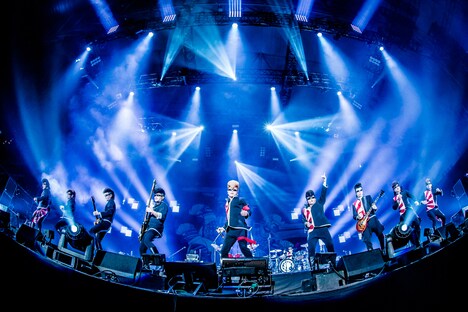 氣志團（撮影：青木カズロー）