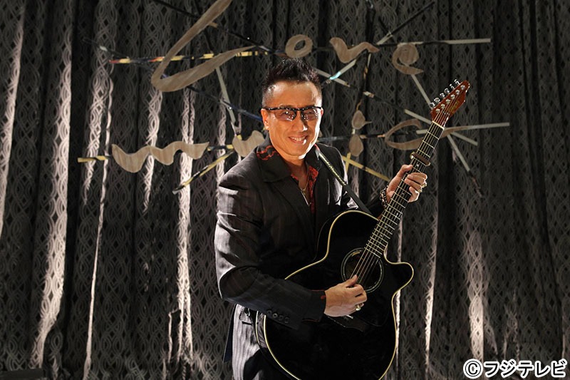 フジテレビ系「Love music」出演時の長渕剛。