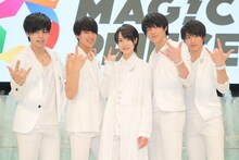 MAG!C☆PRINCE「ニューシングル『UPDATE』発売記念ライブ」の様子。