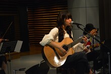 藤原さくらが出演した「KIRIN BEER "Good Luck" LIVE」の様子。（写真提供：TOKYO FM）