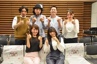 「KIRIN BEER "Good Luck" LIVE」4月15日放送回の集合写真。（写真提供：TOKYO FM）