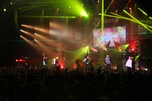 EXILE THE SECOND「AbemaTV 1st ANNIVERSARY LIVE」東京・EX THEATER ROPPONGI公演の様子。（撮影：佐藤友昭）(c)AbemaTV 1st ANNIVERSARY LIVE