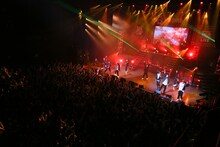 EXILE THE SECOND「AbemaTV 1st ANNIVERSARY LIVE」東京・EX THEATER ROPPONGI公演の様子。（撮影：佐藤友昭）(c)AbemaTV 1st ANNIVERSARY LIVE