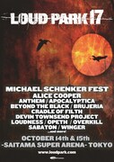「LOUD PARK 17」フライヤー