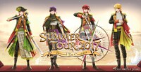 「浦島坂田船 SUMMER TOUR 2017 ～Beyond The Compass～」告知ビジュアル