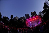 「スチャダラパーライブ 2017年 野音の旅」の様子。（撮影：三浦憲治）