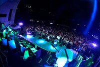 「スチャダラパーライブ 2017年 野音の旅」の様子。（撮影：三浦憲治）