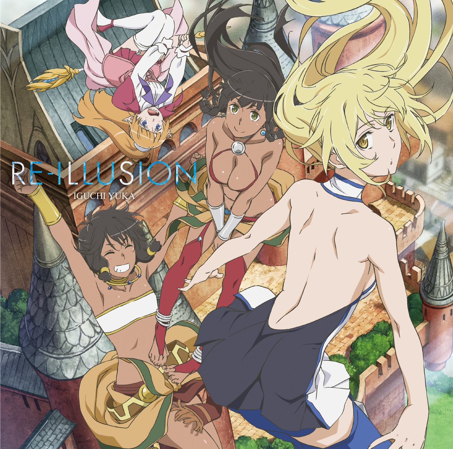 井口裕香「RE-ILLUSION」アニメ盤ジャケット