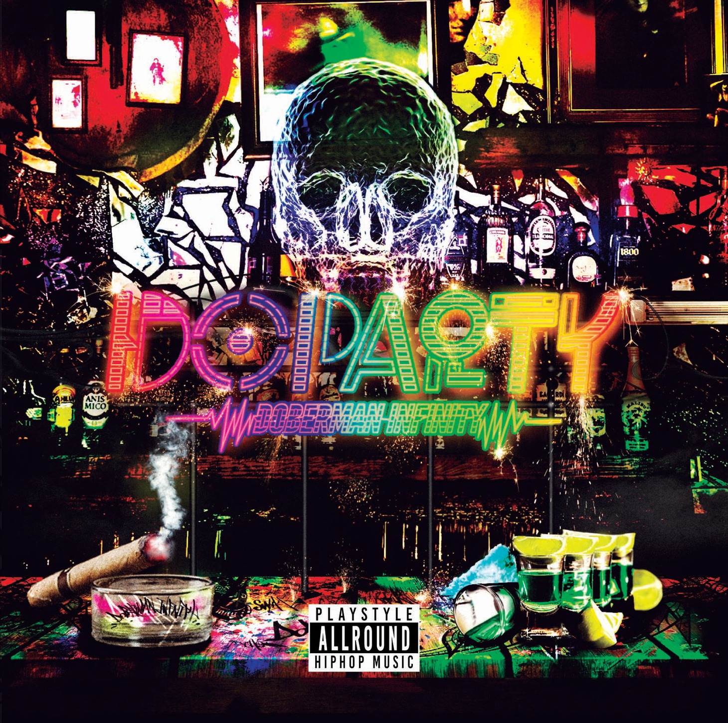 DOBERMAN INFINITY「DO PARTY」初回限定盤ジャケット