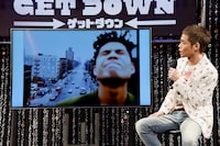 ニューヨークについて語る久保田利伸。