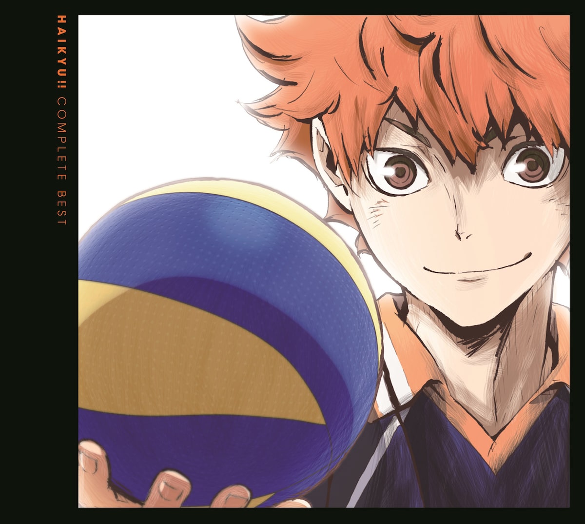 V.A.「ハイキュー!! COMPLETE BEST」ジャケット (c)古舘春一 / 集英社 
