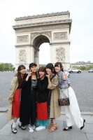 ℃-ute。フランスでのオフショット。(c)UP-FRONT PROMOTION