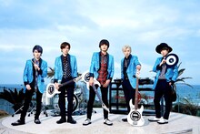 DISH//。左から2番目が矢部昌暉。