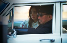 横山剣とハリン。