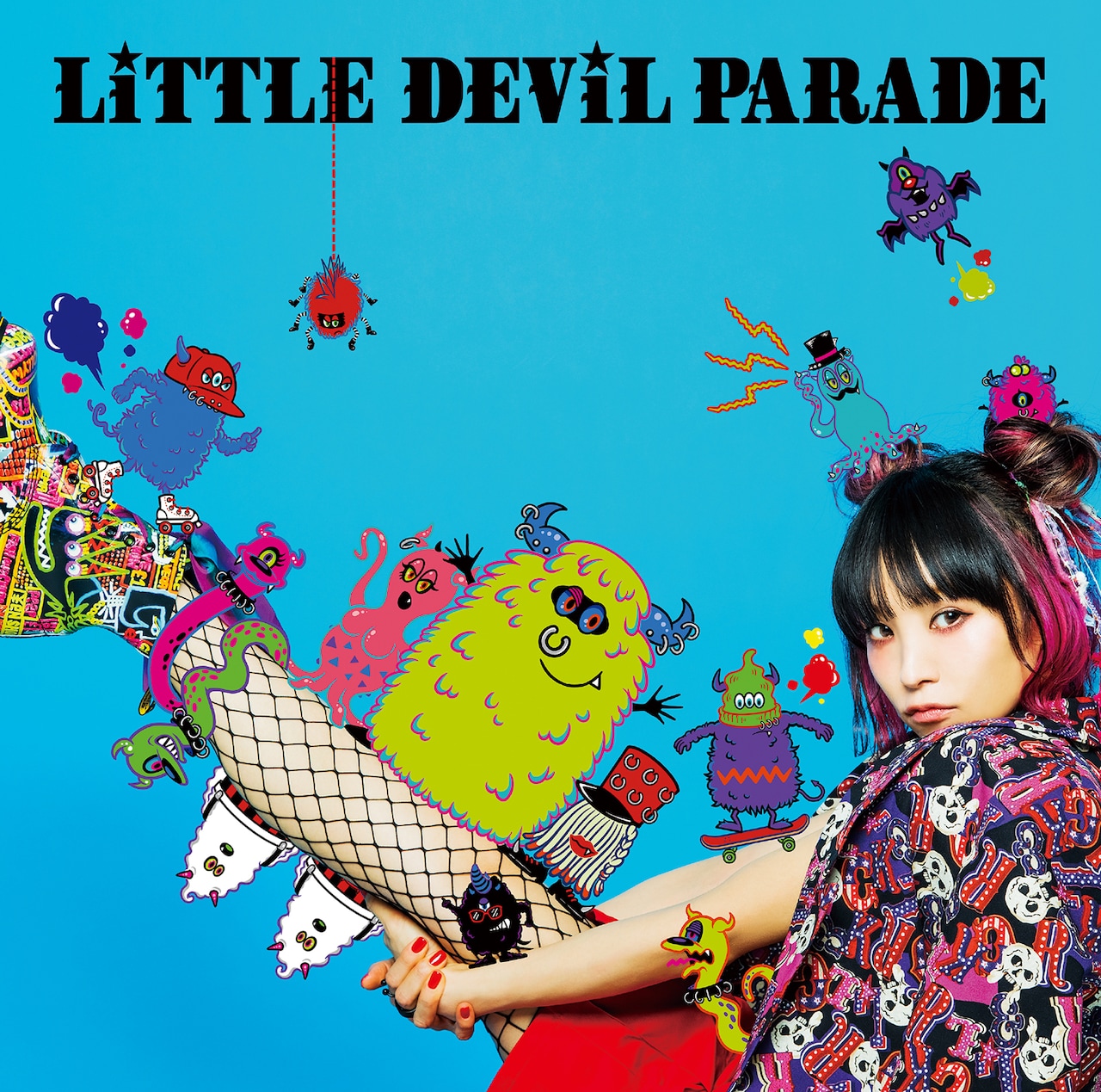 LiSA「LiTTLE DEViL PARADE」DVD付き初回限定盤ジャケット - LiSAと