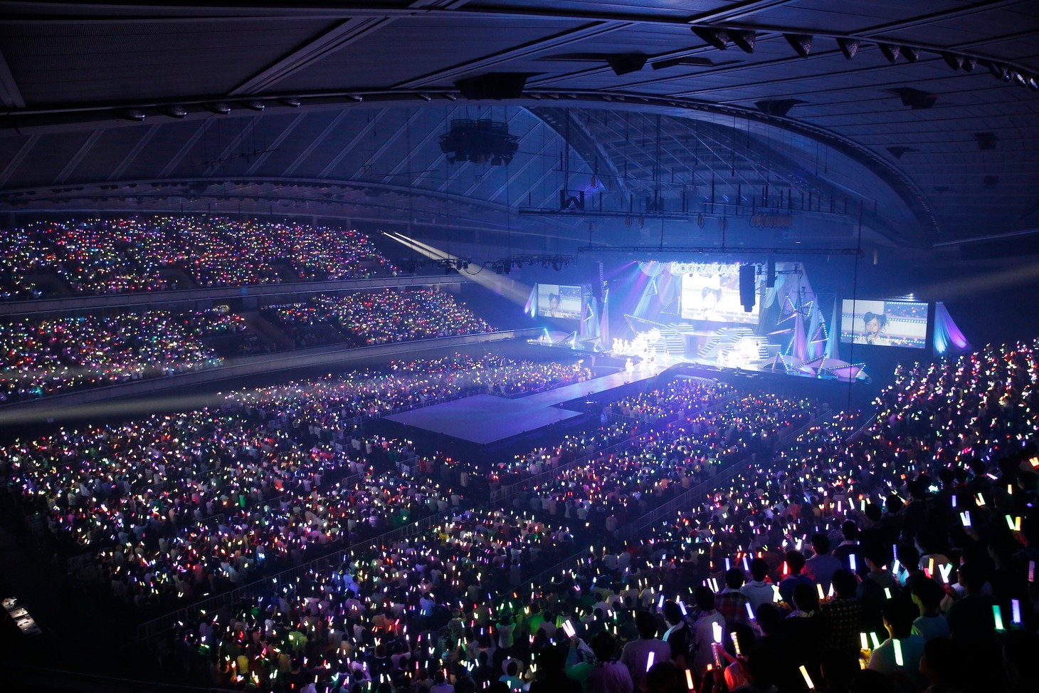 「乃木坂46 アンダーライブ全国ツアー2017 ～関東シリーズ 東京公演～」の様子。（写真提供：ソニー・ミュージックレコーズ）