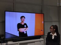 ツイキャス「春のドキュメンタリー鑑賞配信2017」配信中の様子。