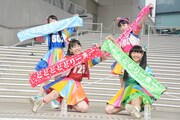 ときめき▽宣伝部「ときめき▽宣伝部～5th SEASON～メジャーセカンドシングル リリースイベント」東京・ダイバーシティ東京プラザ フェスティバル広場公演の様子。
