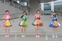 ときめき▽宣伝部「ときめき▽宣伝部～5th SEASON～メジャーセカンドシングル リリースイベント」東京・ダイバーシティ東京プラザ フェスティバル広場公演の様子。