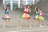 ときめき▽宣伝部「ときめき▽宣伝部～5th SEASON～メジャーセカンドシングル リリースイベント」東京・ダイバーシティ東京プラザ フェスティバル広場公演の様子。