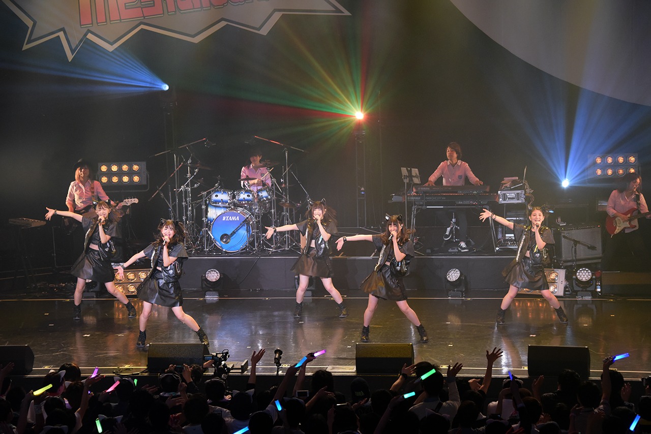 わーすた「The World Standard ～夢があるからついてきてね～」東京・Zepp DiverCity公演の様子。