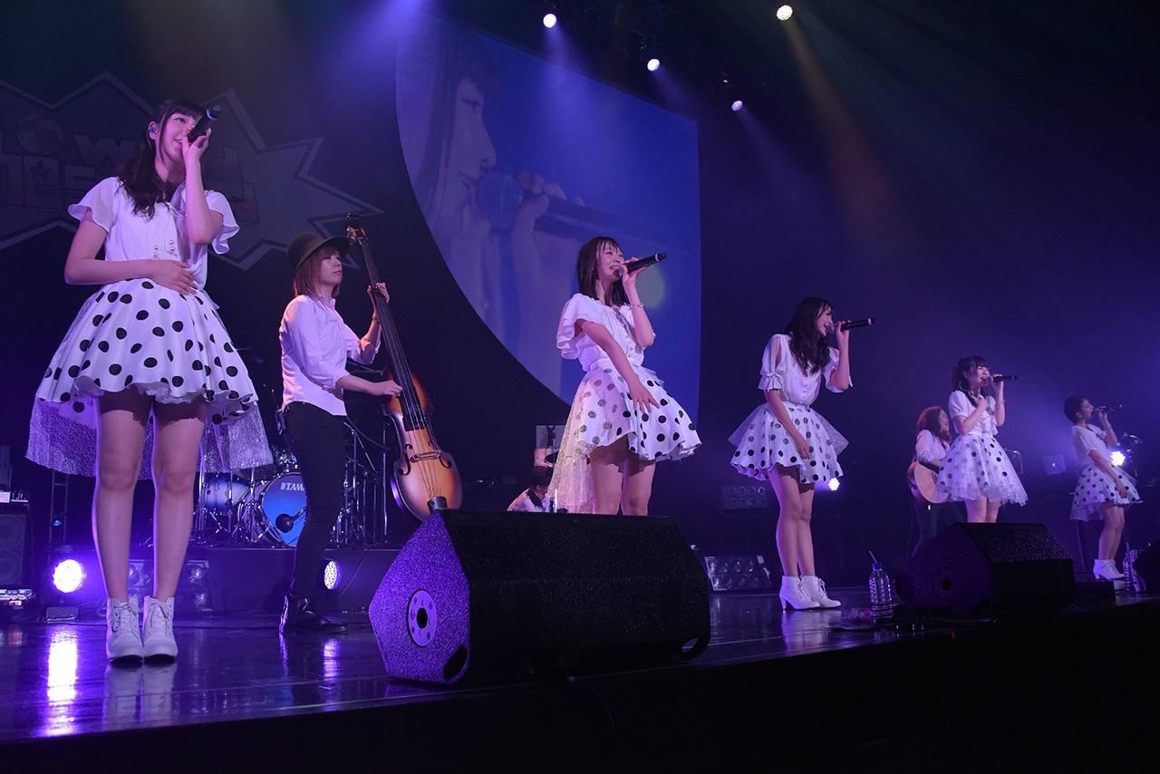 わーすた「The World Standard ～夢があるからついてきてね～」東京・Zepp DiverCity公演の様子。